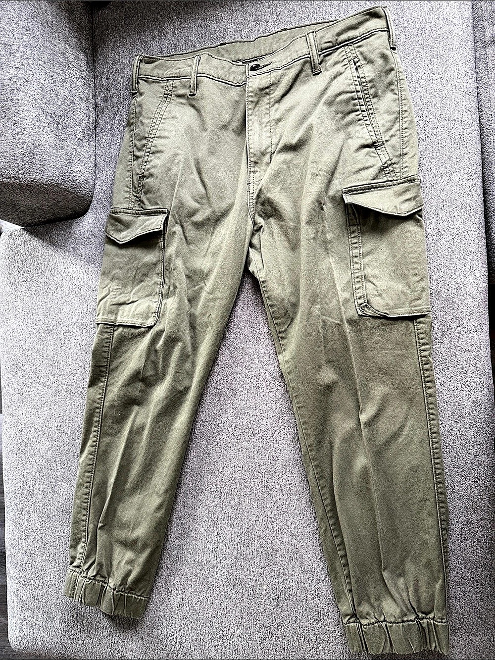 Levi's Men's Green Cargo Pants 36x30